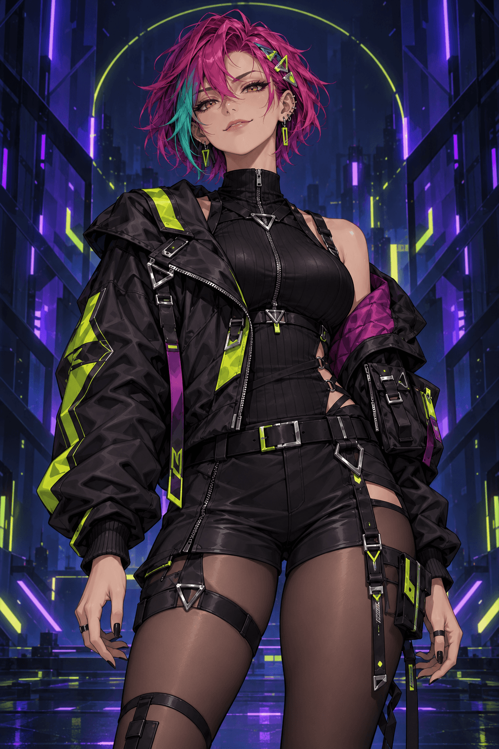 Bundled violet-haired character artwork representing GoonMother
